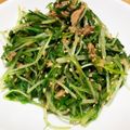 nao3☆'s cooksnap of when they made 水菜とツナのサラダ.