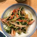 ほのぼのいっこ's cooksnap of when they made かいわれのサラダ.