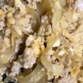 クックSK0OTX☆'s cooksnap of when they made 鶏そぼろで親子丼.