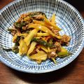 リンダA's cooksnap of when they made セロリと牛肉のオイスターソースいため.