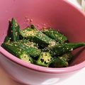 simeji_men's cooksnap of when they made オクラの胡麻和え.