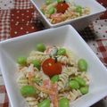 どれみ０８'s cooksnap of when they made マカロニサラダ～明太子入り♪～.
