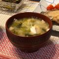 ちゃぴ♥'s cooksnap of when they made 簡単朝食✿小松菜ときのこと豆腐のお味噌汁.