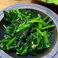 mugiyoshi's cooksnap of when they made ほうれん草の中華炒め お手軽！美味しい♡.