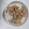 ＊＊＊はちみつ＊＊＊'s cooksnap of when they made 1歳 離乳食 取り分け 豚丼 簡単.