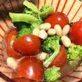 おりぼぶ's cooksnap of when they made 大豆とトマトの和風マリネ♡.