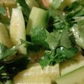 カクヨ's cooksnap of when they made 簡単！パクチーきゅうり.