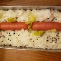 yasuna313's cooksnap of when they made ホットドッグ弁当.