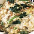 YUKIKI☆'s cooksnap of when they made 豆乳と納豆のリゾット.