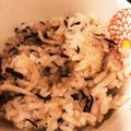 ＊☆mina☆＊'s cooksnap of when they made ひじきと梅の炊き込みご飯.