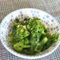 アンドーナツ☆'s cooksnap of when they made 癒され♡菜の花と山葵のお浸し。.