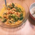 kiwami3's cooksnap of when they made 簡単！☆トマトとブロッコリーのオム炒め☆.