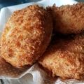 TEAMACT's cooksnap of when they made 3食丼の残りのそぼろでコロッケ.
