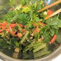 紐途のメモ帳's cooksnap of when they made パクチー嫌いさんの為のパクチーのかきあげ.