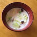 クック4VTZC2☆'s cooksnap of when they made とろとろキャベツの牛乳スープ.