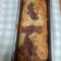 眠眠ひよこ's cooksnap of when they made バナナ＆ココア☆マーブルパウンドケーキ.