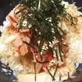 ユーロン's cooksnap of when they made かまぼこ猫飯（ねこまんま）.