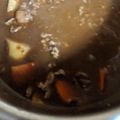 yuriレシピ's cooksnap of when they made お肉ゴロゴロひと手間プラスのポークカレー.