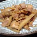 ６月うさぎ's cooksnap of when they made ビールがすすむ！＜味噌親鶏ごぼう＞.