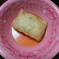こはる523's cooksnap of when they made 豆腐でふわふわ肉詰め煮！とろみもつけて♪.