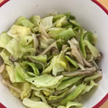 みりん調味料's cooksnap of when they made きのことキャベツのレモンソース和え.