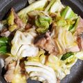 にこにこなっぽん's cooksnap of when they made 鶏もも肉と春キャベツの辛味味噌炒め.