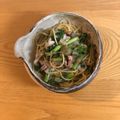 masa0508's cooksnap of when they made 菜の花と塩辛のパスタ【柚子胡椒ペペロン】.