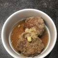母‼︎修行中☆彡's cooksnap of when they made 中華風豚ミンチ煮込みハンバーグ.