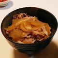 S14kai's cooksnap of when they made すき家？！おろしポン酢豚丼♪.