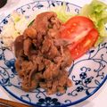 patepateco's cooksnap of when they made ご飯が進む～！豚こま肉の味噌しょうが焼き.