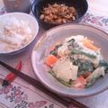 mustard's cooksnap of when they made かぶとごぼうの白味噌豆乳煮込み。.