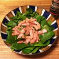 ♡yummy♡'s cooksnap of when they made ベーコン香る♡ホウレン草とトマトのサラダ.
