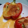 attunIIO's cooksnap of when they made パプリカオムレツ.