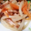 あきつま（杏花☆）'s cooksnap of when they made もやしとチャーシューのゴマダレ和え.