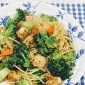emmakayo's cooksnap of when they made ♡アヒージョの残りオイルでチーズパスタ♡.