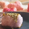 ナピト's cooksnap of when they made ローズヒップ＆ハイビスカスティーで桜餅♡.