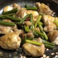 ぬこみん's cooksnap of when they made 黒胡椒ビリビリ☆鶏肉のガーリック炒め.