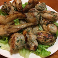 クックVNZV99☆'s cooksnap of when they made 大根の葉で！和風手羽先ぎょうざ.