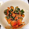 すぬ♥'s cooksnap of when they made きゅうりのコチュジャン和え♪.