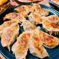 あやざいる's cooksnap of when they made 辛子高菜と豚挽き肉で簡単餃子★.