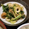 しーな☆彡's cooksnap of when they made 超簡単！セロリの葉とツナ缶炒め！.
