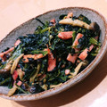 ラリー＆サラ's cooksnap of when they made ほうれん草ときのこのバターソテー.