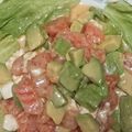 ごんべい君's cooksnap of when they made アボガド&トマト&クリチの簡単サラダ☆.