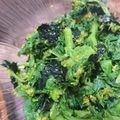 ✤おかわり✤'s cooksnap of when they made 菜の花のおひたし？ナムル？.