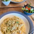 ♫りっちゃん♫'s cooksnap of when they made 一人分！白菜とろーり☆鶏クリーム煮のパスタ.