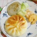 mmameco's cooksnap of when they made 焼き*肉まん.