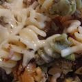 れそそ's cooksnap of when they made キャベツとアボガドを使ったペンネ☆.