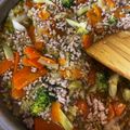 ma☆LN8L38☆'s cooksnap of when they made ☆とろ〜り白菜ひき肉丼☆.