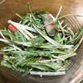 meggg＊'s cooksnap of when they made 海苔の佃煮ｄｅ水菜の海苔わさマヨサラダ.