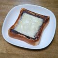 和☆2049's cooksnap of when they made 海苔(のり)佃煮チーズトースト。.